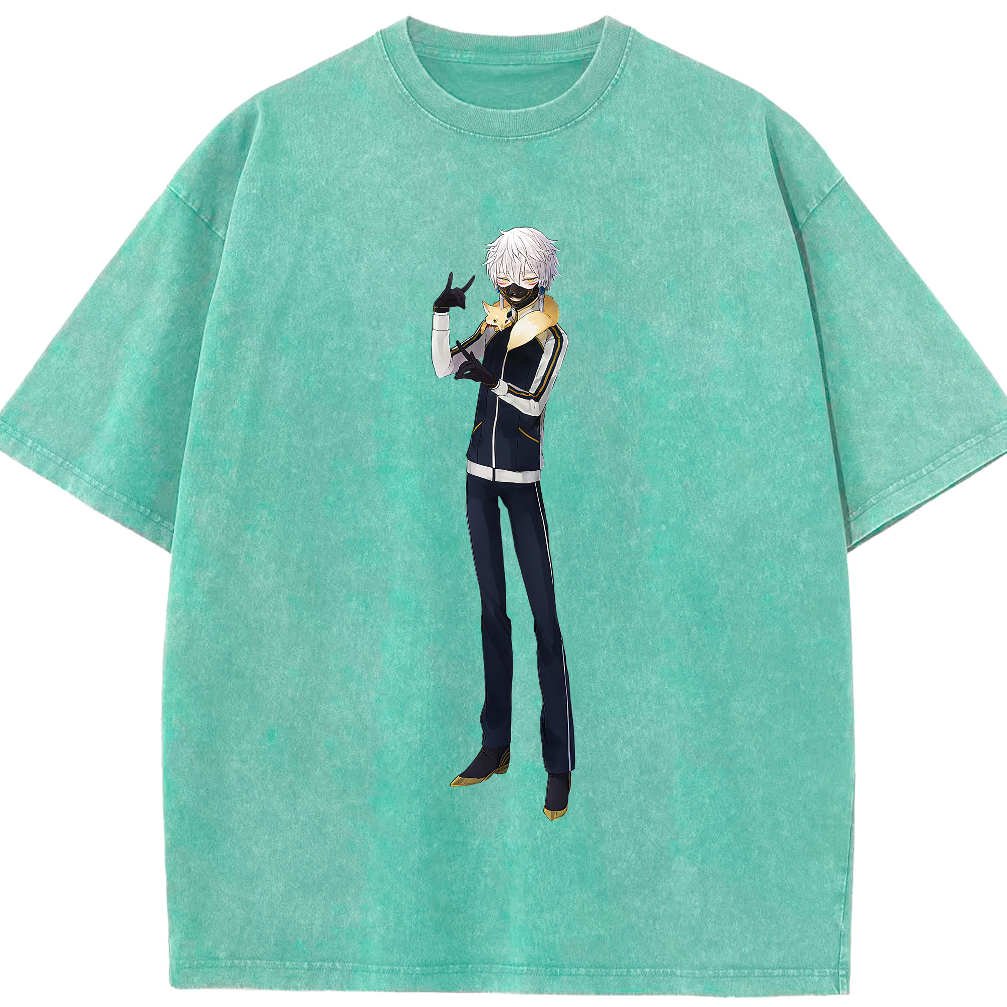 （画像用） 刀剣乱舞 Touken Ranbu 綿100% ヴィンテージ風 半袖Tシャツ（フロントプリント）